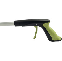 Clește pentru gunoi cu mâner ergonomic și trăgaci