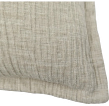 Husă de pernă decorativă texturată cu aspect fin țesut din material textil