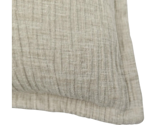 Husă de pernă decorativă texturată cu aspect fin țesut din material textil