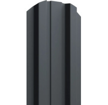 Lamela de gard din metal cu profil vertical pentru gard de protectie