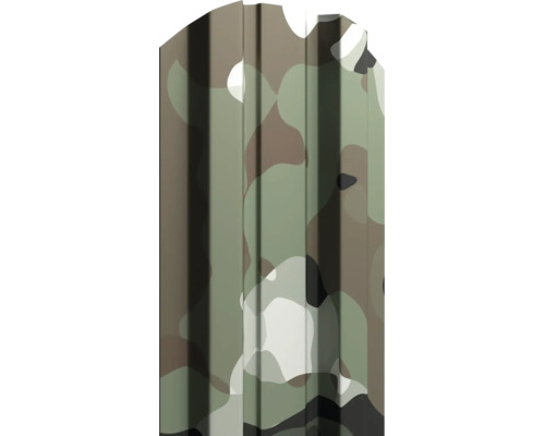 Lamela de gard cu model de camuflaj pentru protectia vietii private in gradina