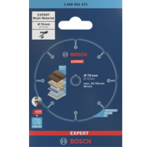 Disc de tăiere Bosch Expert Multi Material diametru 76 milimetri alezaj 10 milimetri pentru polizoare unghiulare în ambalaj