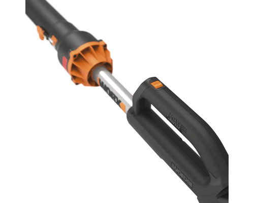 Accesoriu Worx Power Share pentru unealtă de grădinărit cu acumulator cu mâner și tijă de extensie