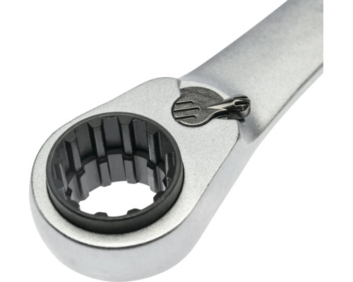 Cheie inelară cu clichet și mecanism reversibil din metal