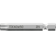 Bit de șurubelniță Wera Torx TX 40 pe 50 milimetri din oțel