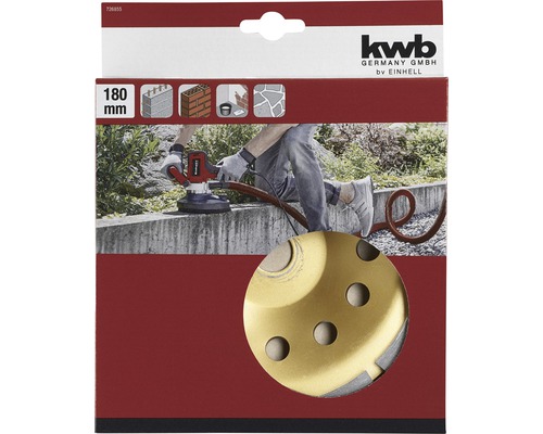 KWB Germany GmbH Disc abraziv, 180 mm