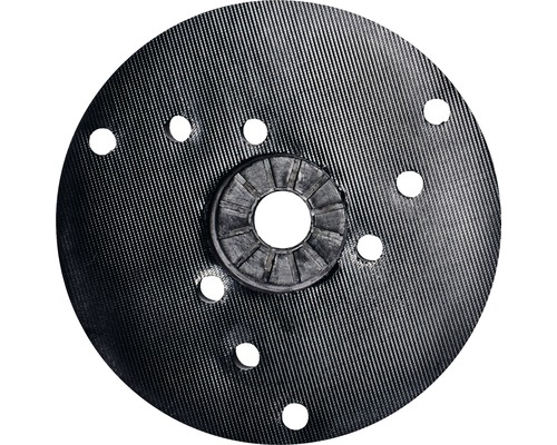 Disc abraziv cu orificii de montare