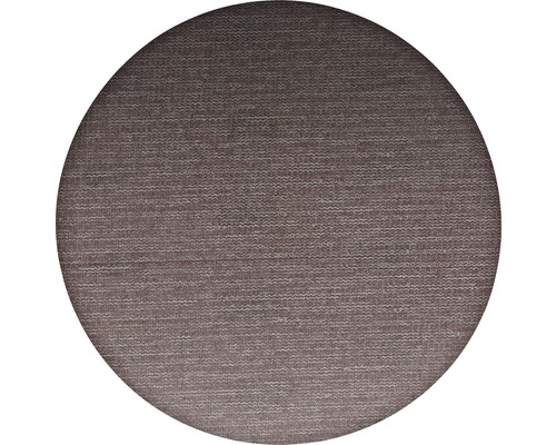 Covor rotund cu textură țesută