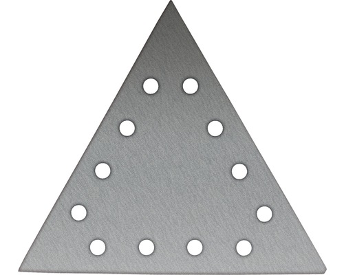 Disc abraziv triunghiular cu găuri