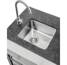 Chiuvetă cu robinet și chiuvetă din oțel inoxidabil