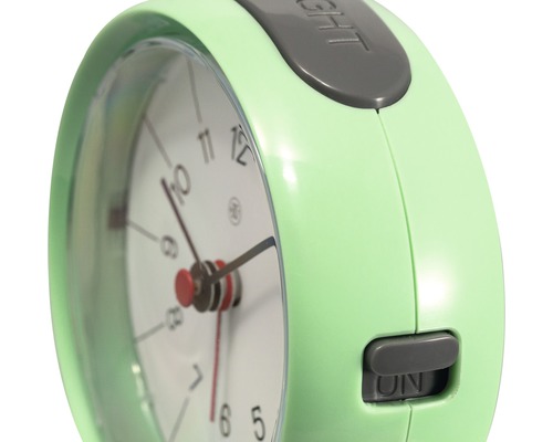 Ceas deșteptător analogic cu funcție de lumină