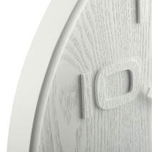 Ceas perete NeXtime Wood Big alb Ø 53 cm