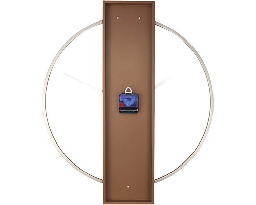 Spatele unui ceas de perete cu un design circular
