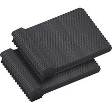 Organizator bandă scai/velcro pentru cabluri Meister 100mm, 100 bucăți, negru