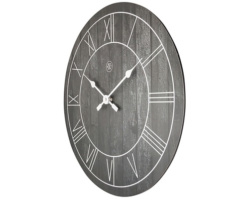 Ceas de perete rotund cu cifre romane