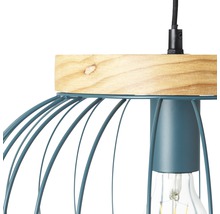 Pendul Sorana E27 max. 1x40W, turcoaz închis