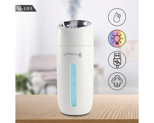 Umidificator cu port USB și indicator de nivel al apei