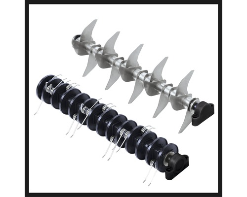 Doi cilindri de aerare pentru aeratoare de gazon