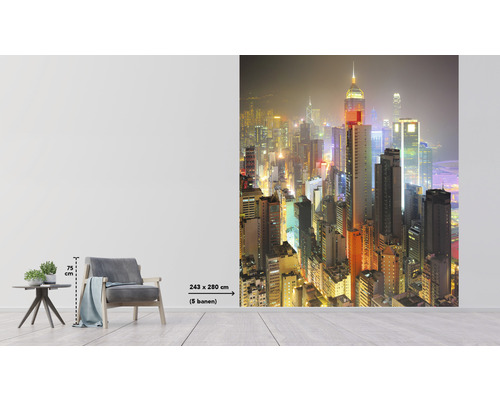 Tapetă foto cu motiv panoramic, dimensiuni 243 x 280 centimetri