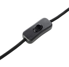 Lampă de citit Manama E14 max. 1x28W, clemă de fixare, negru/lemn