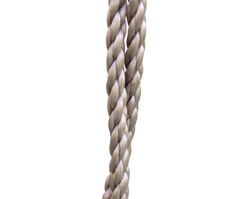 Frânghie împletită din fibre naturale