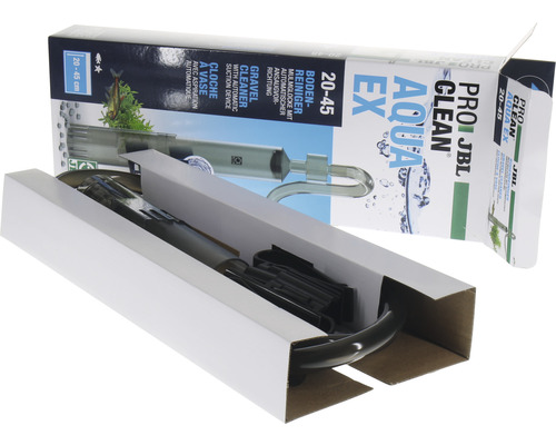 JBL Aqua EX 20-45 clopot pentru curățare substrat cu dispozitiv automat de aspirare în ambalaj