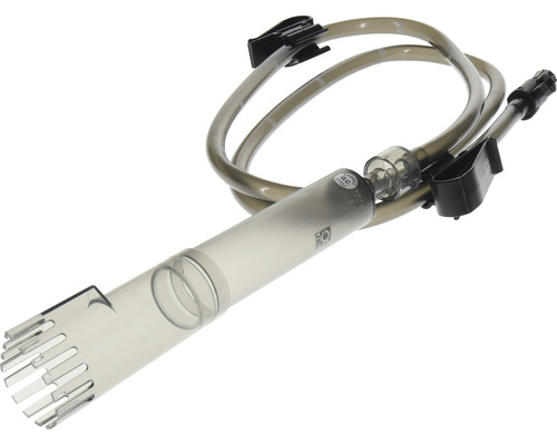 Curățător de acvariu cu furtun și suport