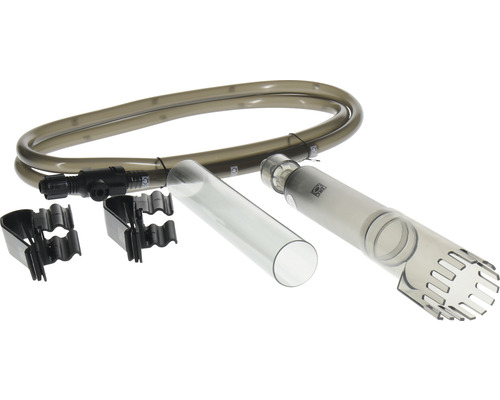 Set de curățare acvariu cu furtun, tub de aspirare și cleme