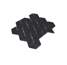 Plăci de mozaic ceramic în formă de diamant