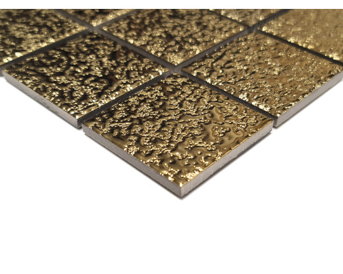 Placă de mozaic din sticlă cu suprafață neuniformă