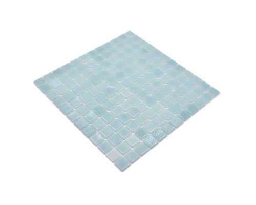 Mozaic piscină sticlă VP503PUR albastru 31,6x31,6 cm Placă mozaic din sticlă pe plasă