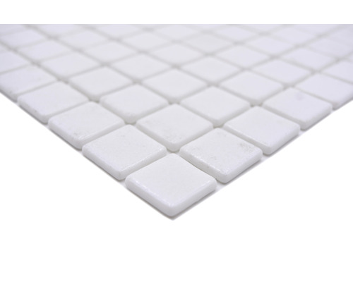 Placă de mozaic din sticlă cu elemente pătrate