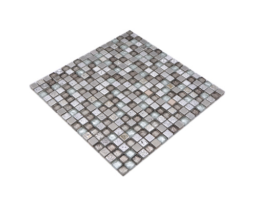 Placă de mozaic cu pietre pătrate