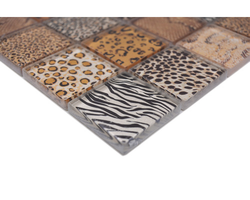 Placă de mozaic cu model animalier