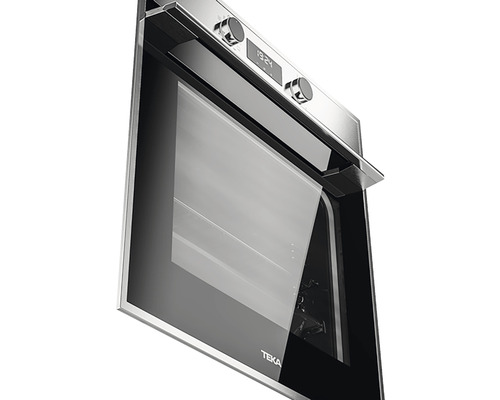 Cuptor Teka cu ușă deschisă și afișaj digital