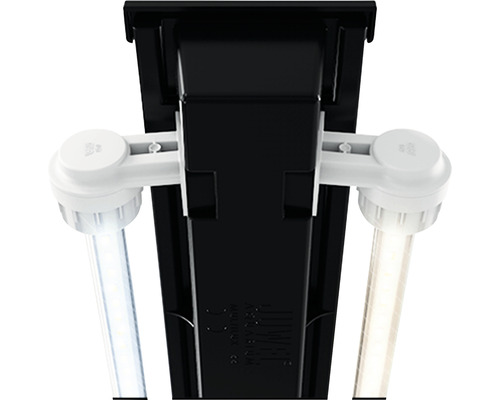 Lumină de acvariu cu două bare luminoase