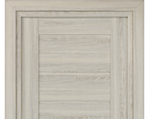 Imagine detaliată a unei uși de interior cu structură de lemn