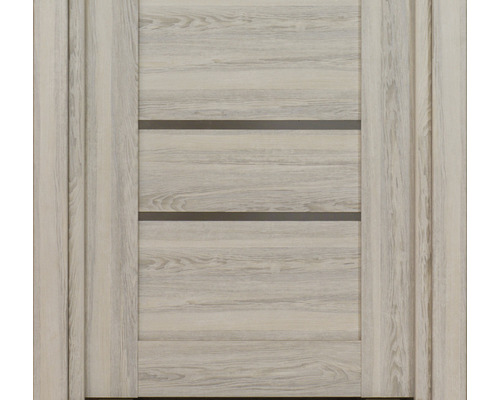 Ușă din lemn cu trei accente orizontale