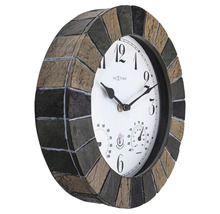 Ceas perete NeXtime Aster pentru exterior Ø 26 cm