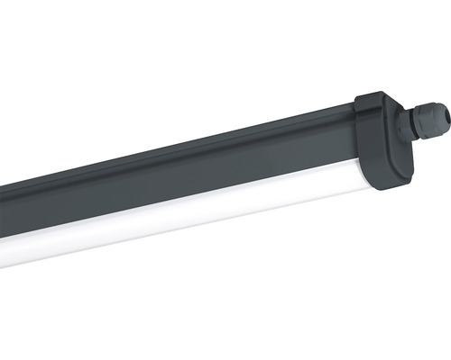 Corp de iluminat pentru încăperi umede, de formă alungită