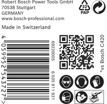 Informații despre compania Robert Bosch Power Tools GmbH, cod de bare și instrucțiuni de siguranță