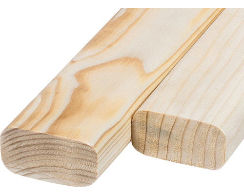 Două șipci din lemn rotunjite