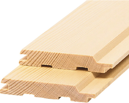 Două scânduri profilate din lemn