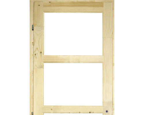 Toc de ușă din lemn cu două decupaje dreptunghiulare