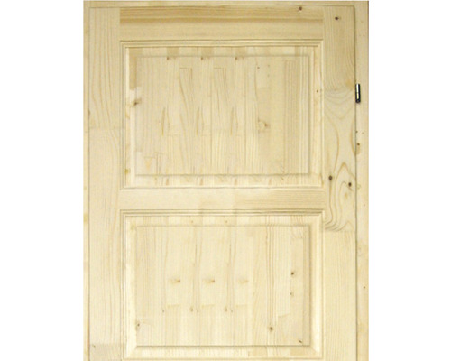 Ușă din lemn cu două panouri