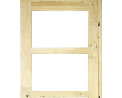 Toc de ușă din lemn cu două decupaje dreptunghiulare