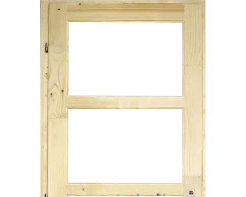 Toc de fereastră din lemn cu două secțiuni