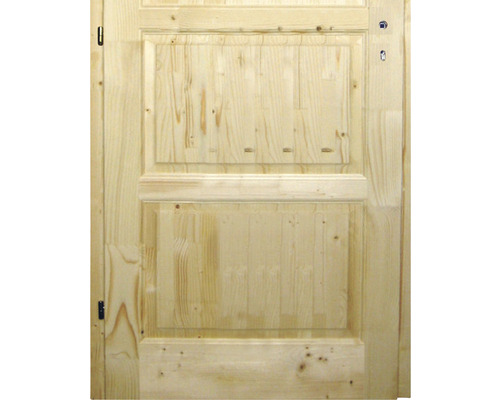 Ușă din lemn cu casete