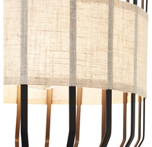 Pendul vintage Slope E27 max. 1x40W, natur/textil