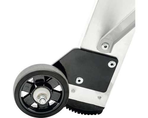 Scară cu roată pentru deplasare ușoară